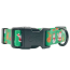 Christmas Festive Green - Cutie Ties Fun Design Dog Collar - Medium