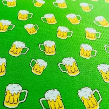 Beer - Cutie Ties Tie On Dog Bandana - Large