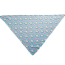 Elephant Love Blue - Cutie Ties Tie On Dog Bandana - Large