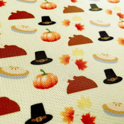 Thanksgiving - Cutie Ties Tie On Dog Bandana - Large