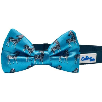 Blue - Cutie Ties Dog Bow Tie - One Size