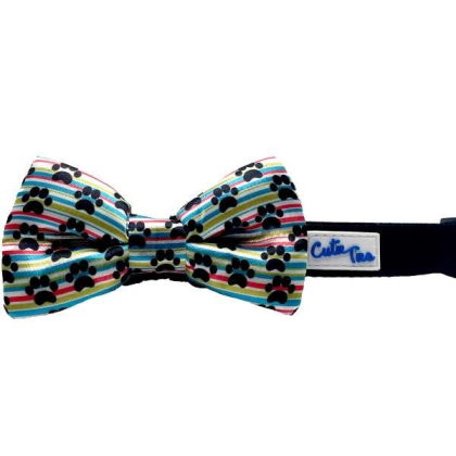 Print - Cutie Ties Dog Bow Tie - One Size