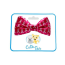 Pink - Cutie Ties Dog Bow Tie - One Size