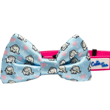 Elephant - Cutie Ties Dog Bow Tie - One Size