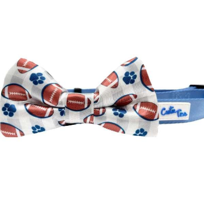 Football - Cutie Ties Dog Bow Tie - One Size