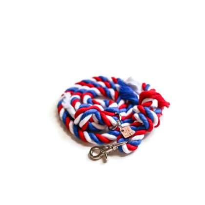 American  - Knotted Rope Dog Leash - 4 ft