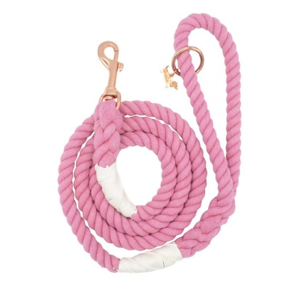 Pink - Rope Leash  - 5 Feet