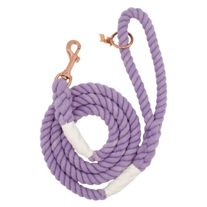 Purple - Rope Leash  - 5 Feet