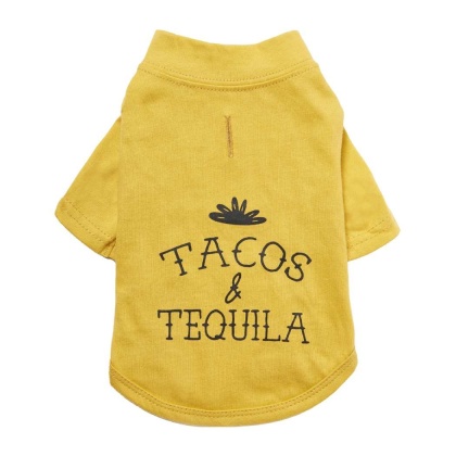 Mustard - The Essential T-Shirt - Tacos & Tequila - Large