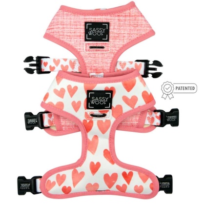 Pink - Reversible Harness  - XS