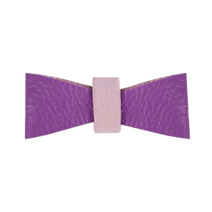 Lavish Lavender - Dog Bow Tie  - Large