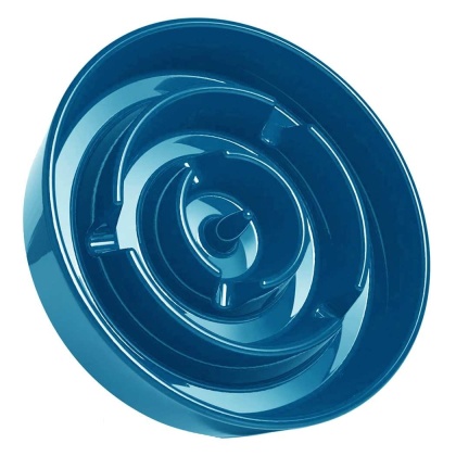 Blue - Pet Ceramic Slow Feeder Bowl