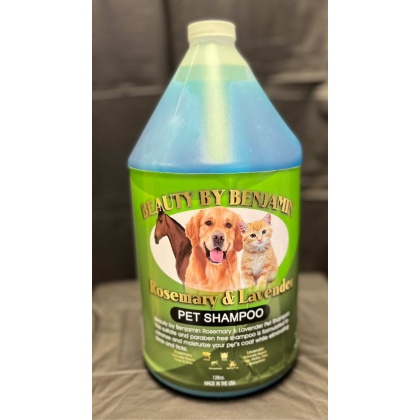 Blue - Rosemary and Lavender Pet Shampoo - 128 oz