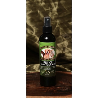 Gold - Rosemary and Lavender Pet Sheen Oil Moisturizer - 8 oz