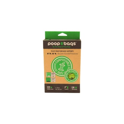 GREEN - You Buy; We Donate Compostable Handle Tie - 120 Bags