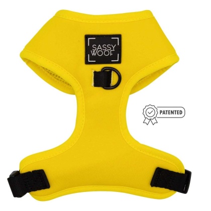 Neon Yellow - Adjustable Harness  - Small