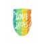 Love Wins Sublimation Bandana -   One Size