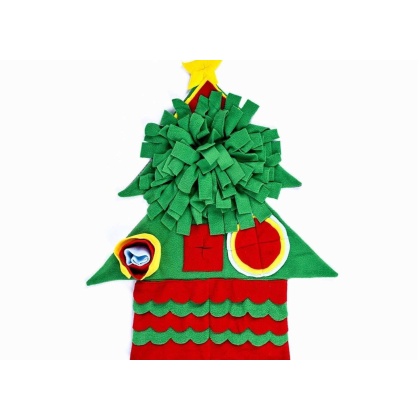 Christmas Tree - Merry Christmas Pets Puzzle Toys Snuffle Mat -