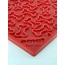 Red - Bones Design eMat Enrichment Lick Mat