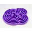 Purple  - Water Frog Design eTray Enrichment Tray for Dogs