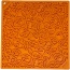 Orange - Zombie Design Emat Enrichment Lick Mat