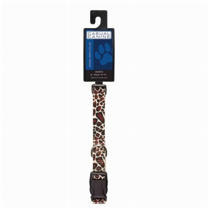 Giraffe - CC Animal Print Collar 14-20In Giraffe - 14-20in