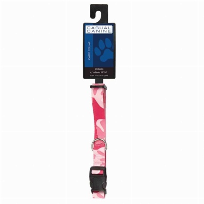 Pink - CC Camo Collar 10-16In Pnk