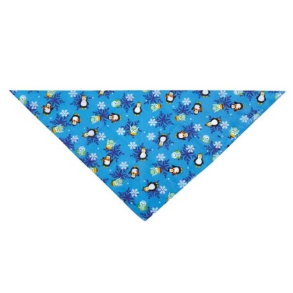 Blue - AR North Pole Pals Bandana Blu