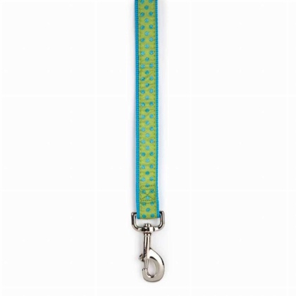 Green - CC Polka Dot Lead 4Ftx5/8In Grn - 4ftx5/8in