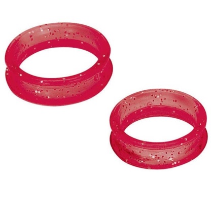 Red - HR Rubber Finger Ring Red