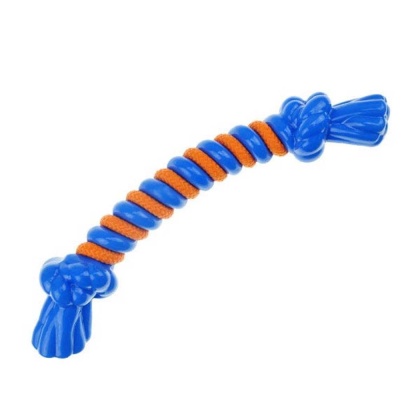 Blue - IF TPR/Rope Bone Lrg Blu - Large