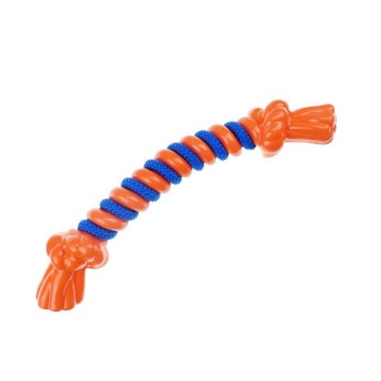 Orange - IF TPR/Rope Bone Lrg Org - Large