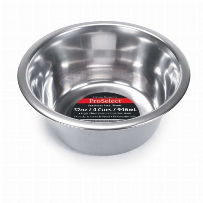 PS Heavy SS Dish Mirror Finish 32oz - 32oz