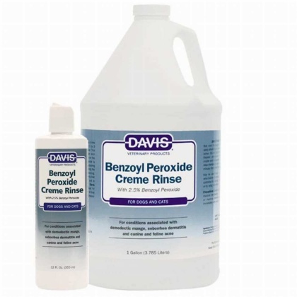 Davis Benzoyl Peroxide Creme Rinse12oz - 12oz