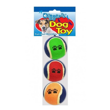 Digger\'s 3 Pk Tennis Ball