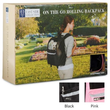 ES On the Go Rolling Backpack Blk