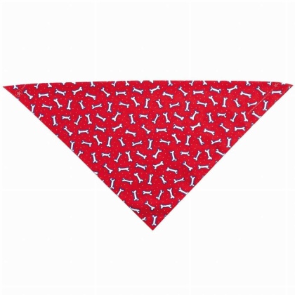 Red - TP Bandana Tossed Bones Red