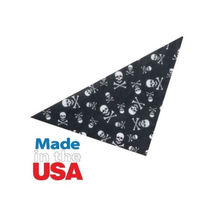 TP Skulls & Crossbones Bandana Blk