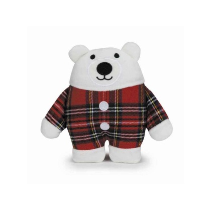 ZA Holiday Tartan Friends Polar Bear