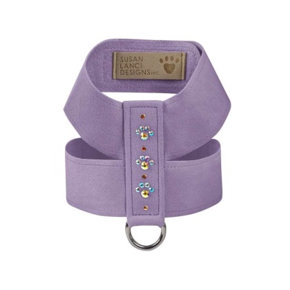 French Lavender - Susan Lanci Designs Crystal Paws Tinkie Harness - Small