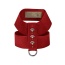 Red - Susan Lanci Designs Crystal Paws Tinkie Harness - XXS