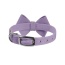 French Lavender - Susan Lanci Designs Nouveau Bow Collar - XL