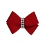 Red - Susan Lanci Designs Nouveau Bow Hair Bow - Small