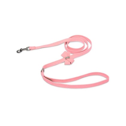 Puppy Pink - Susan Lanci Designs Nouveau Bow Leash - 4 FT