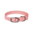 Puppy Pink - Susan Lanci Designs Plain Collar - Large