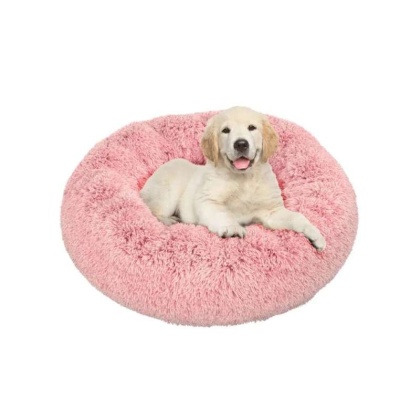 Dark Grey - Donut Dog Bed - Medium