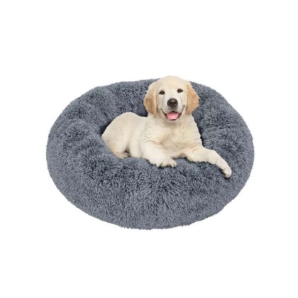 Pink - Donut Dog Bed - Medium