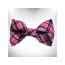 Hot Pink - Plaid Dog Bow Tie