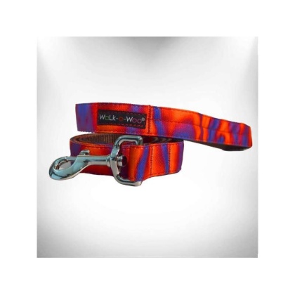 Red/Purple  - Dog Leash - THIN 5/8\