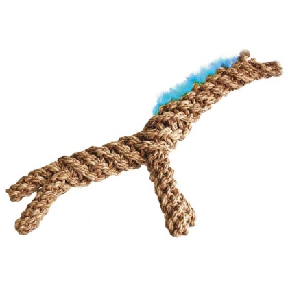 Blue with natural fiber - ABACA-DABRA Giraffe